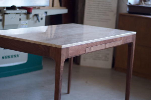 Earthy Sandy Marble Table