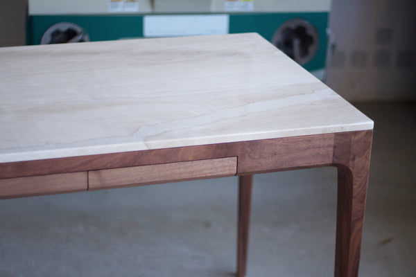 Earthy Sandy Marble Table