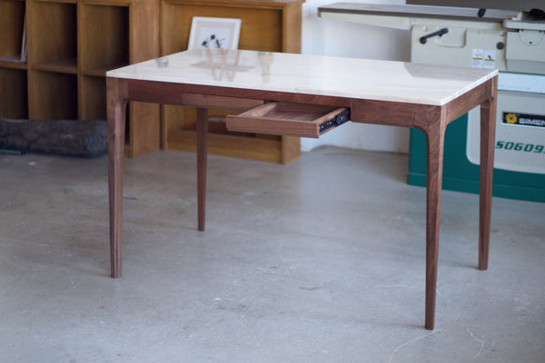 Earthy Sandy Marble Table