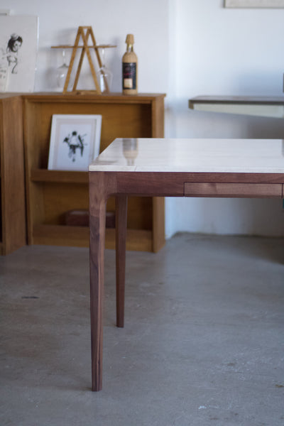 Earthy Sandy Marble Table