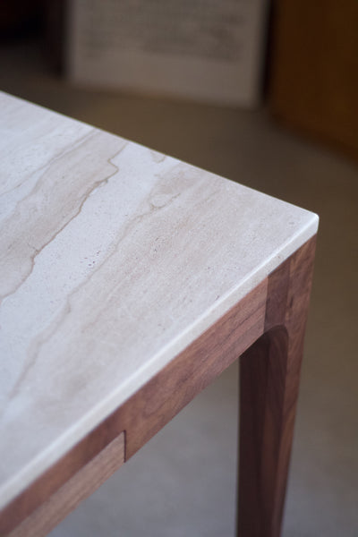 Earthy Sandy Marble Table