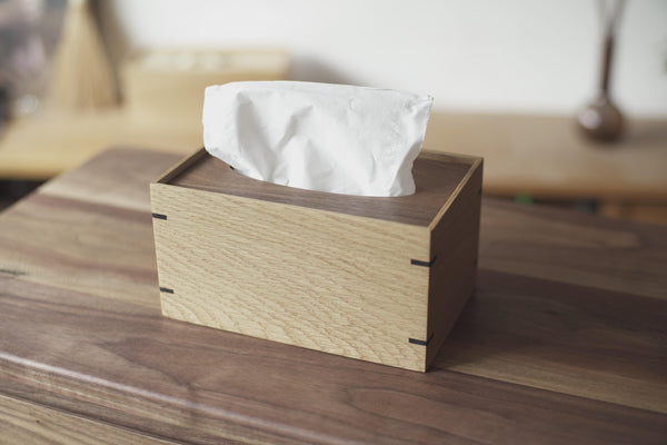 Tissue Box (wood lid)